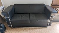Couch schwarz, Metall, Kunstleder Duisburg - Röttgersbach Vorschau