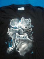 T-Shirt Wolf neu Größe 5-6 Jahre  schwarz native World Hessen - Hanau Vorschau