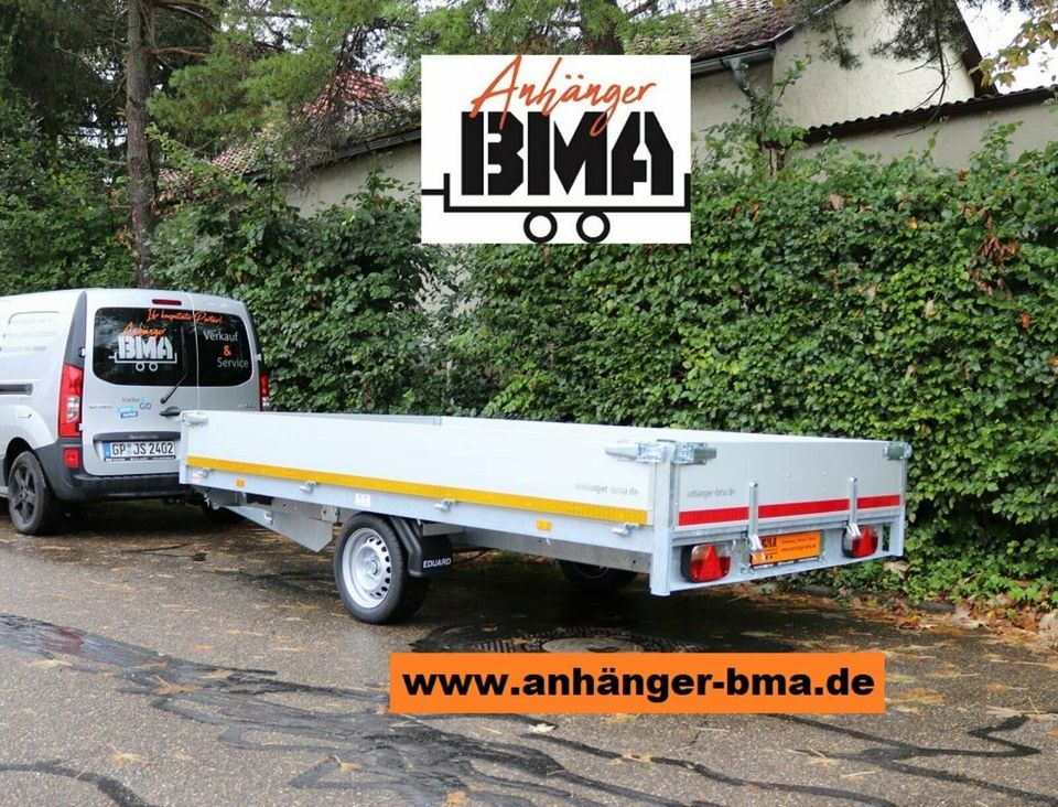 EDUARD Anhänger Multi 330x180x30 1500kg mit Rampen & Winde NEU in Mühlhausen im Täle