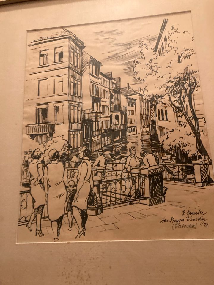 Gerhard Franke Gemälde Lithographie Divers Kunst VBK Kunst DDR in Berlin