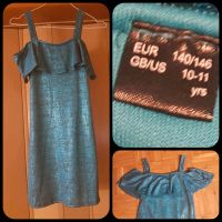 Mädchen Kleid Türkis gr 140 Fest Feier Niedersachsen - Hessisch Oldendorf Vorschau