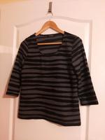 Monari Pullover Damen Gr. 38 schwarz/grau 3/4 Arm Nordrhein-Westfalen - Soest Vorschau
