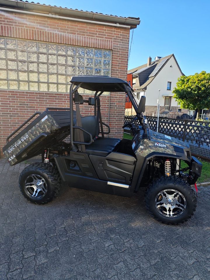 HISUN Sector 550 80kmh UTV ATV Side by Side in Gummersbach