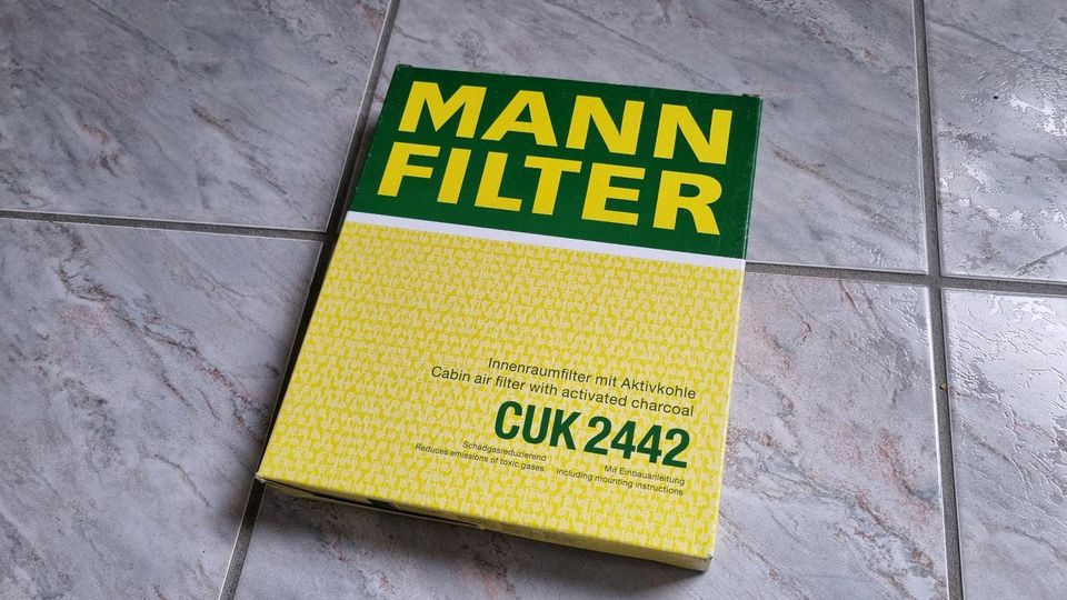 Mann Filter CUK2442 Innenraumfilter Opel Zafira C Astra J H karl in Kreuztal