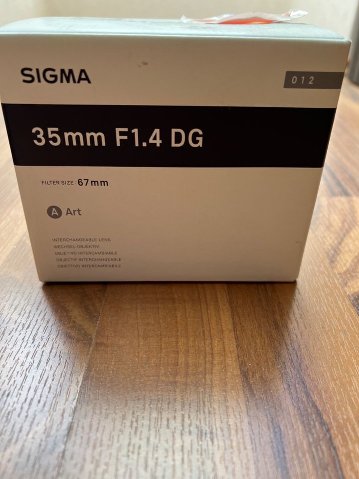 Sigma 35mm F1,4 DG für Nikon in Rheine