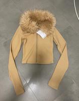 Bershka Jacke/Oberteil mit Fellkragen Hessen - Maintal Vorschau