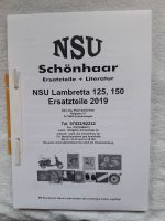 Lambretta Ersatzteilliste Rheinland-Pfalz - Maxdorf Vorschau