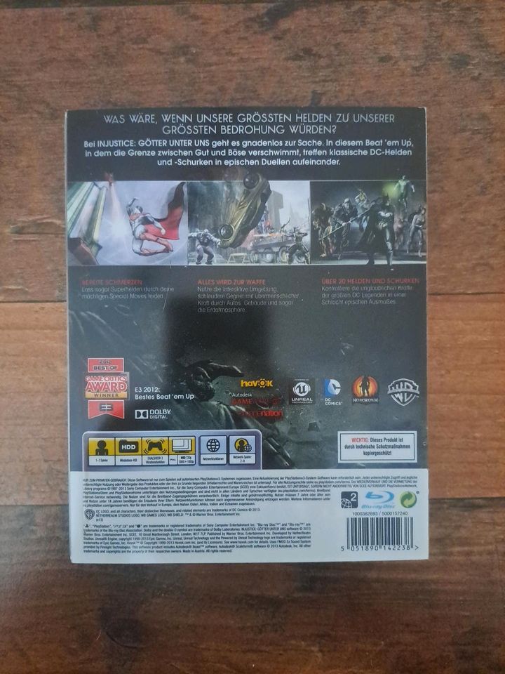 Injustice - Götter unter uns - PS3 - STEELBOOK EDITION in Lübbenau (Spreewald)