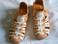 ECHTLEDER-SANDALEN  SOMMERSCHUHE CARINII UNGETRAGEN 38 Sachsen-Anhalt - Lutherstadt Wittenberg Vorschau