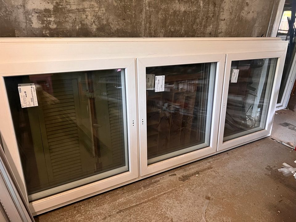 2stk. Kunststoff Fenster 329x133cm in Denkendorf
