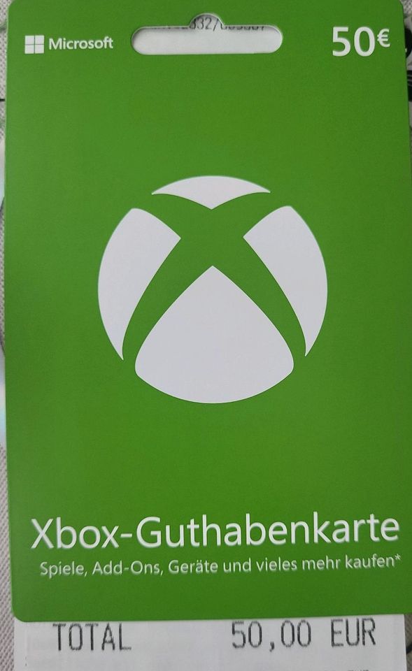 Xbox-Guthabenkarte 50€ in Gevelsberg