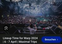 2x Time Warp Tickets Weekend 2024 Stuttgart - Bad Cannstatt Vorschau
