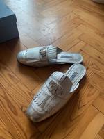 Prada Slipper Mules Silber Hamburg-Mitte - Hamburg Hamm Vorschau
