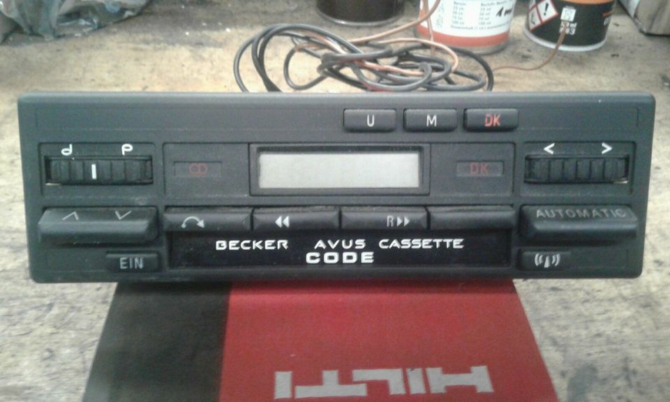 Autoradio Oldtimer Youngtimer Becker Avus Cassette in Nordstemmen