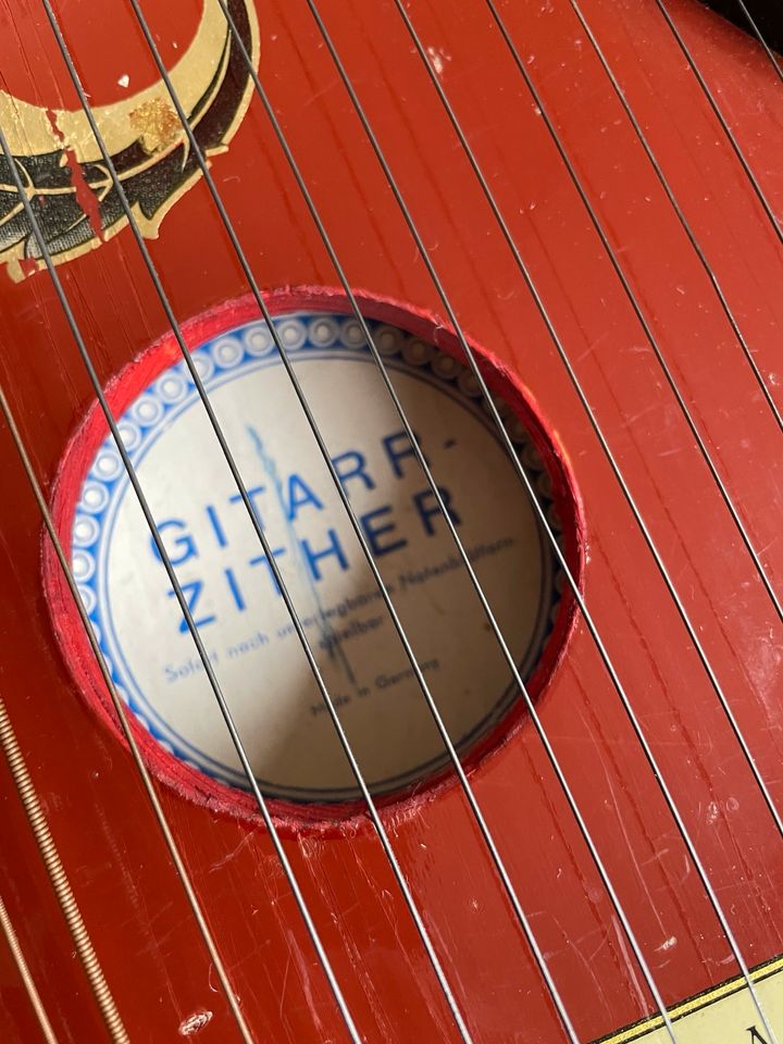 Gitar  Zither (made in gemany) in Eberbach