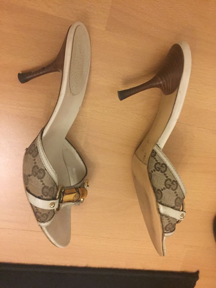 Original Gucci Damen Sandale 39.gr in Stuttgart