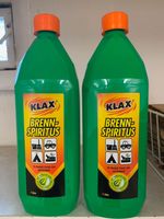 2 ungeöffnete 1-Liter-Flaschen Brennspiritus der Firma „Klax“ Thüringen - Weimar Vorschau