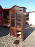 Jugendstil Vitrine, Schrank, Weichholz zum restaurieren Niedersachsen - Wardenburg Vorschau