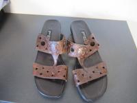 Paul Green Damen Pantoletten Sandalen braun Gr. 7 / 40 Leder Nordrhein-Westfalen - Grevenbroich Vorschau
