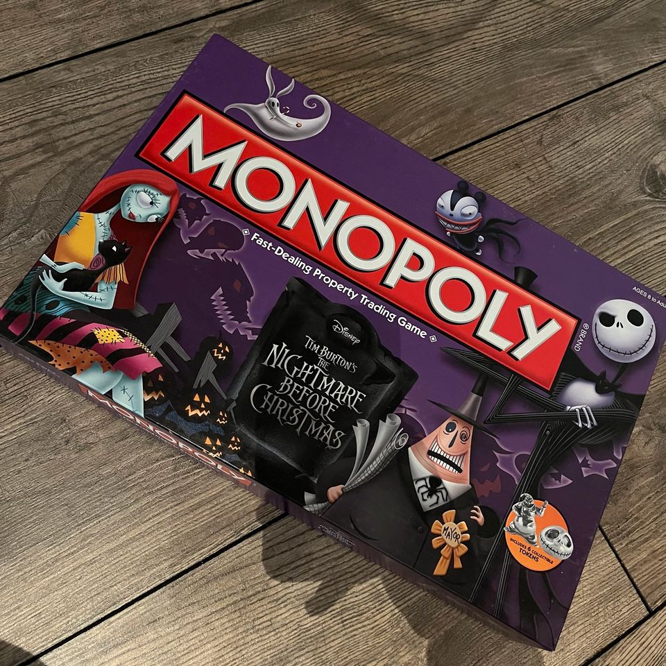 Monopoly: Nightmare before Christmas / Sammleredition / englisch in Pilsting