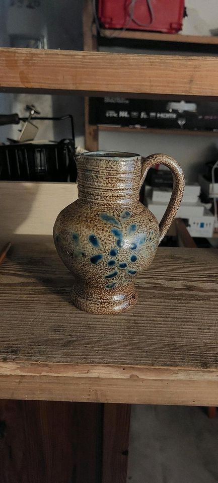 Vase Salzglas Dekoration in Nübbel