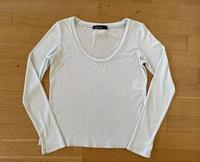 Marc Cain Langarm-Shirt, N3 (38) in weiß-mint, BW-Seide, wie NEU! Niedersachsen - Verden Vorschau