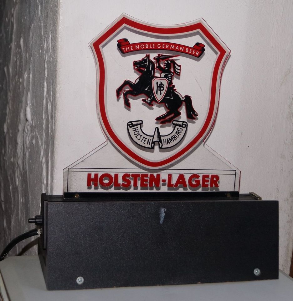Sammlung  alte Hamburger Bier-Reklame in Nusse