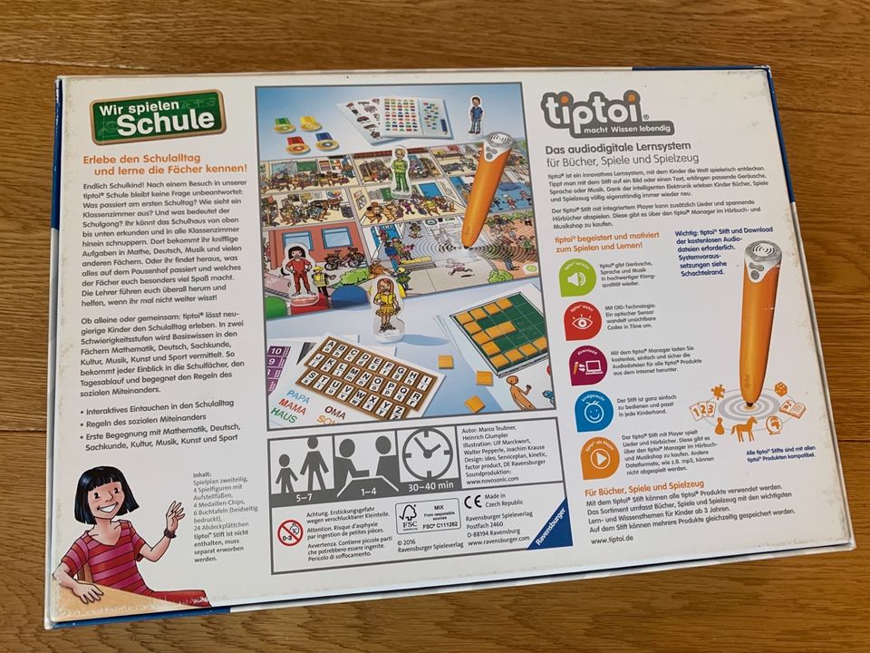 tiptoi Spiel ‚Wir spielen Schule‘ in Braunschweig