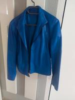 Echtlederjacke in blau Nordrhein-Westfalen - Oelde Vorschau