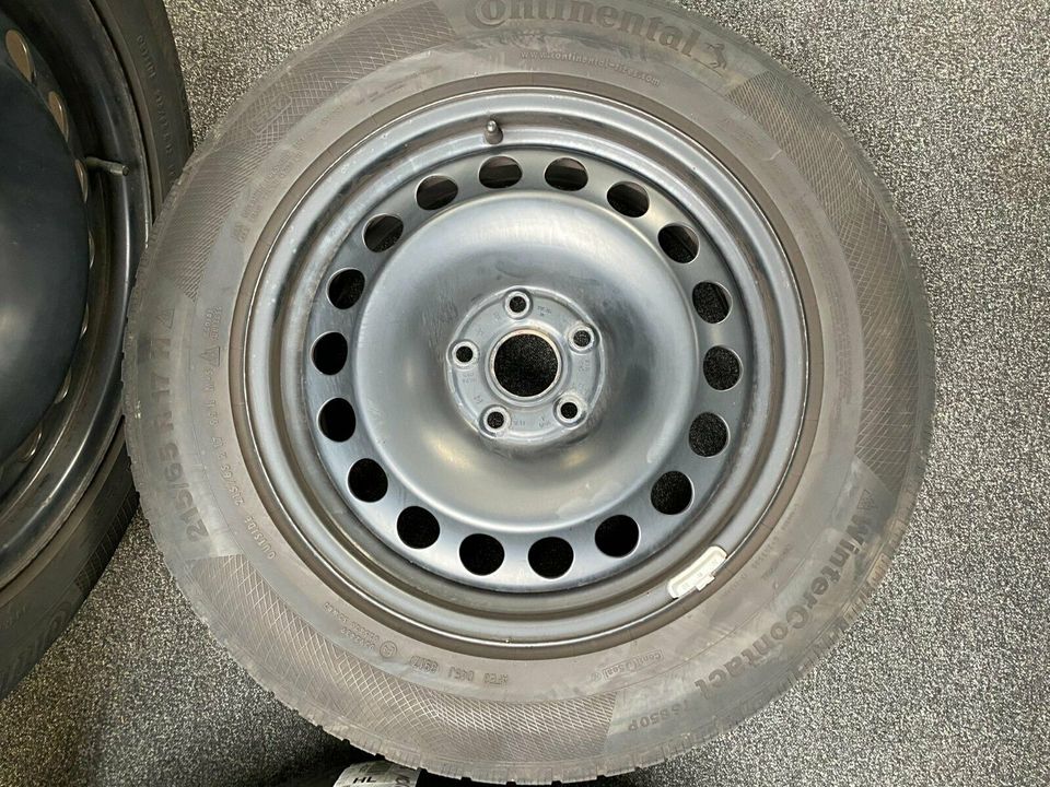 4x Winterkompletträder 17" Stahl VW Tiguan 215/65 R17 Nr. 2303 in Raesfeld