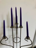 Kerzenständer Kerzenhalter silber inkl. Kerzen Bayern - Rückholz Vorschau