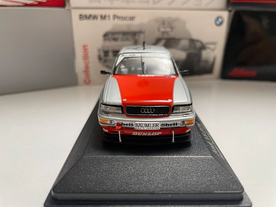 Minichamps 1992 DTM F. Jelinski Audi V8 Quattro Modellauto 1:43 in Hamburg