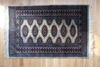 Teppich, Indien Seidenteppich, 1,40 × 0,82 m handgeknüpft Köln - Nippes Vorschau