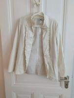 Sommerjacke creme Rüschen weiß M Kiel - Mitte Vorschau