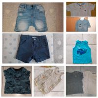 Set Gr. 74/80 kurze Hosen Latzhose T-Shirts Trägershirt Hemd Nordrhein-Westfalen - Marl Vorschau