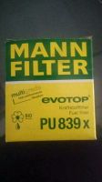 Mann Filter PU 839X Hessen - Niederaula Vorschau