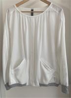 NEU Marc Cain Blusenshirt Gr. N4/40-42 Bluse weiß Jersey NP159,- Düsseldorf - Eller Vorschau