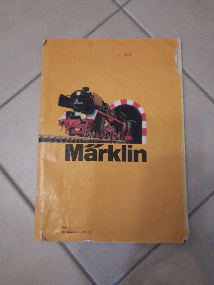 Märklin Produktkatalog 1973 DI, 90 Seiten in Kirchlengern