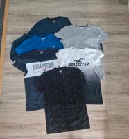 5x T-Shirt, 1xLangarmshirt von Hollister, Gr. S Niedersachsen - Schneverdingen Vorschau