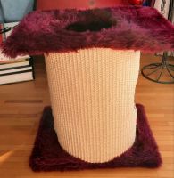 Katzenkratzbaum Kleintiere Frettchen Tonne Sisal bordeaux beige Kreis Pinneberg - Wedel Vorschau