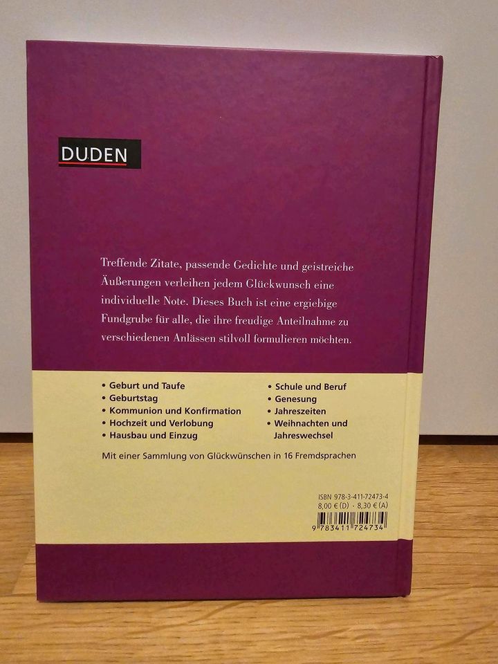 Buch Gedichte Texte Grußkarten in Augsburg