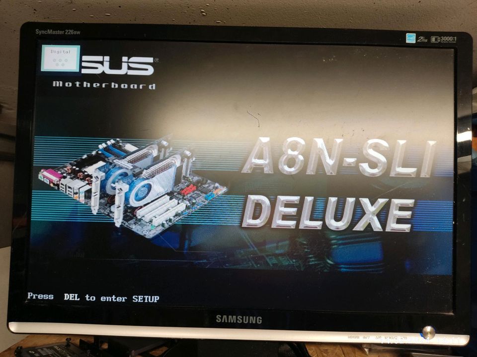 Bundle Asus A8N-SLI Deluxe AMD Athlon 3700+ 8GB RAM! in Waldkraiburg