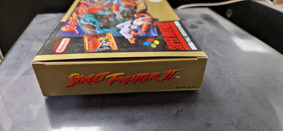 Super Nintendo PAL Version Street Fighter 2/ Capcom in Flintbek