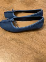 Clarks dunkelblaue Ballerinas neu 35,5 Niedersachsen - Wardenburg Vorschau