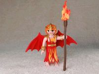 Playmobil Figur Feuerfee rot mit Flamme und Flügel Hessen - Zierenberg Vorschau