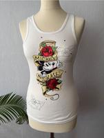 Damen-Tanktop mit Rosentattoo von Disney Parks Gr M Osterholz - Tenever Vorschau