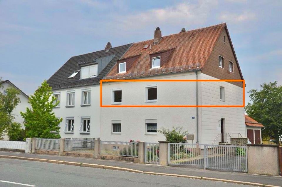 Schön geschnittene 3-Zimmer-Wohnung in Weiden (Oberpfalz)