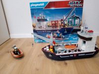 Playmobil Container Schiff 70769 Nordrhein-Westfalen - Wettringen Vorschau