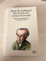 Buch- Kant für Anfänger Die Kritik der reinen Vernunft Nordrhein-Westfalen - Radevormwald Vorschau