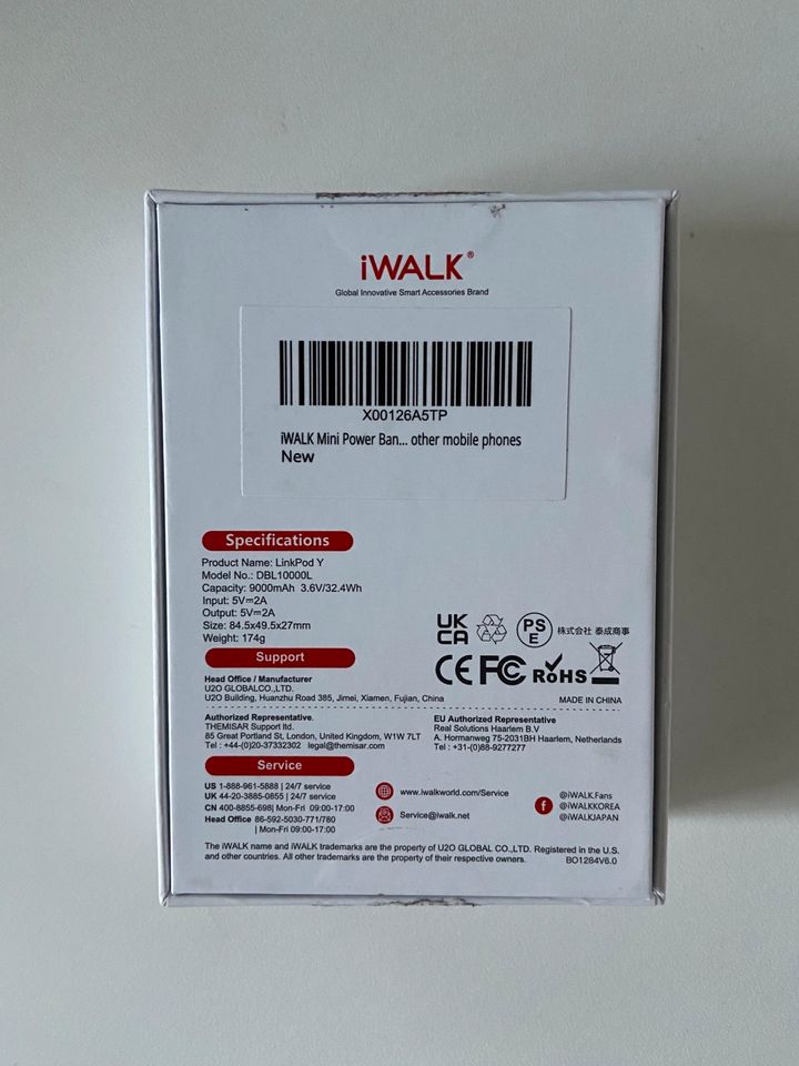 iWalk Powerbank weiß für iPhone wie neu in Lorch